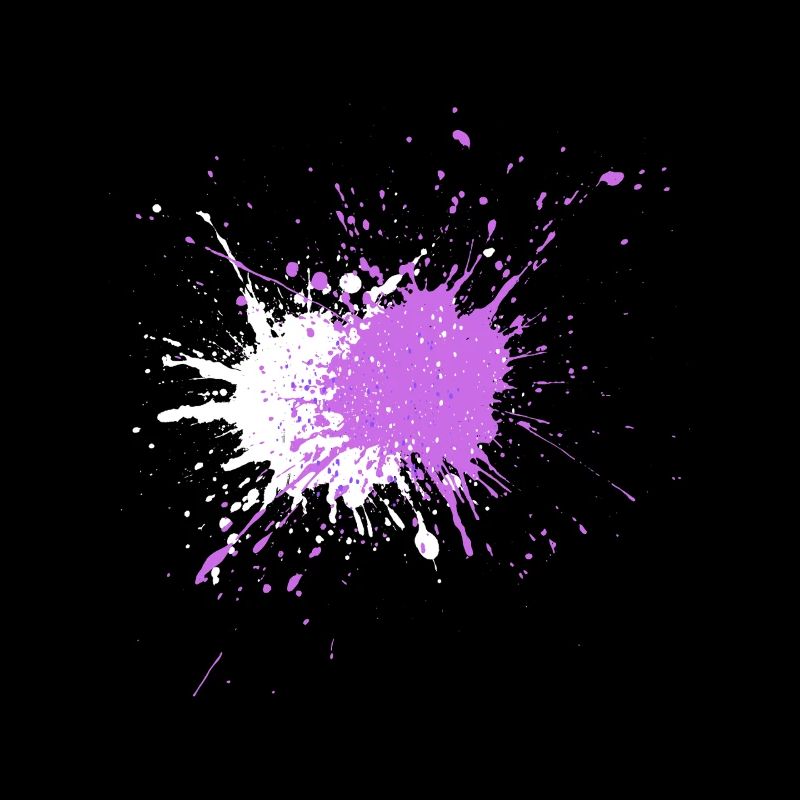 Aquarellartige Farbspritzer