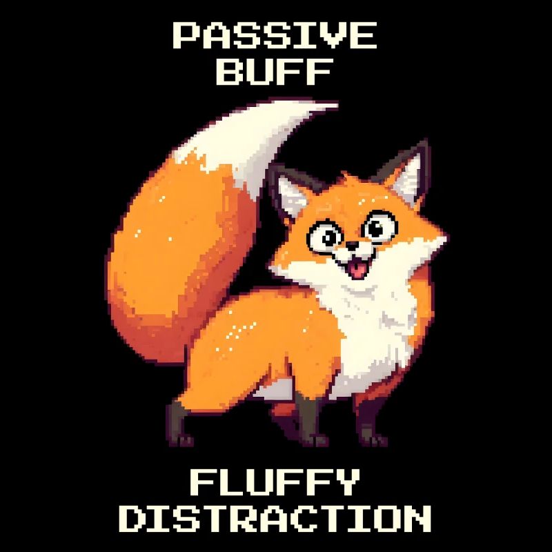 Flauschige Ablenkung | derpy Fuchs