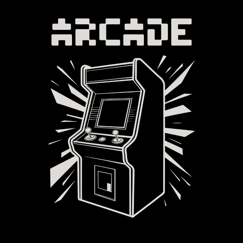 ARCADE Retro Arcade Slot Machine 80s 90s Gamer