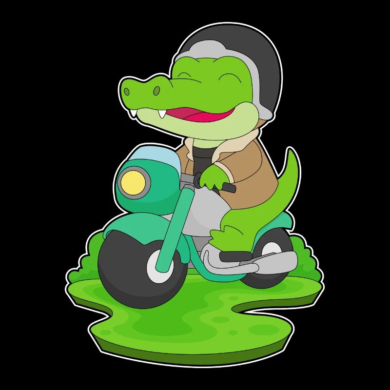 Krokodil Motorrad