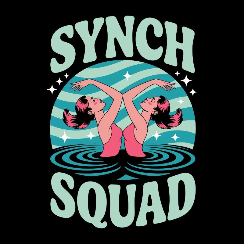 Synchronschwimmen Kunstschwimmen Wassersport