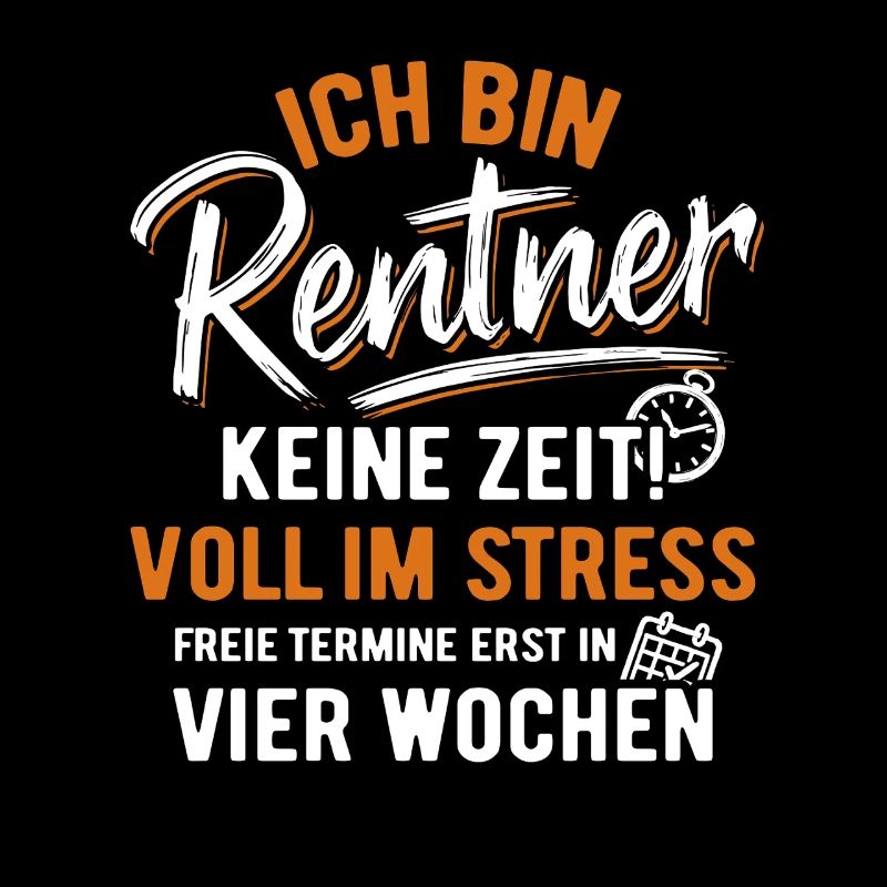 Je suis retraité, pas le temps ! Plein de stress