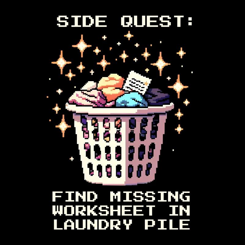 Side Quest: Leaf in the Laundry Mountain | Homeschool