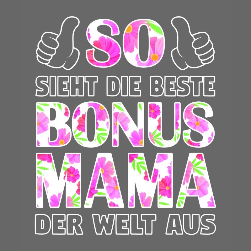 Bonus Mama Mutter Stiefmutter Muttertag Geschenk