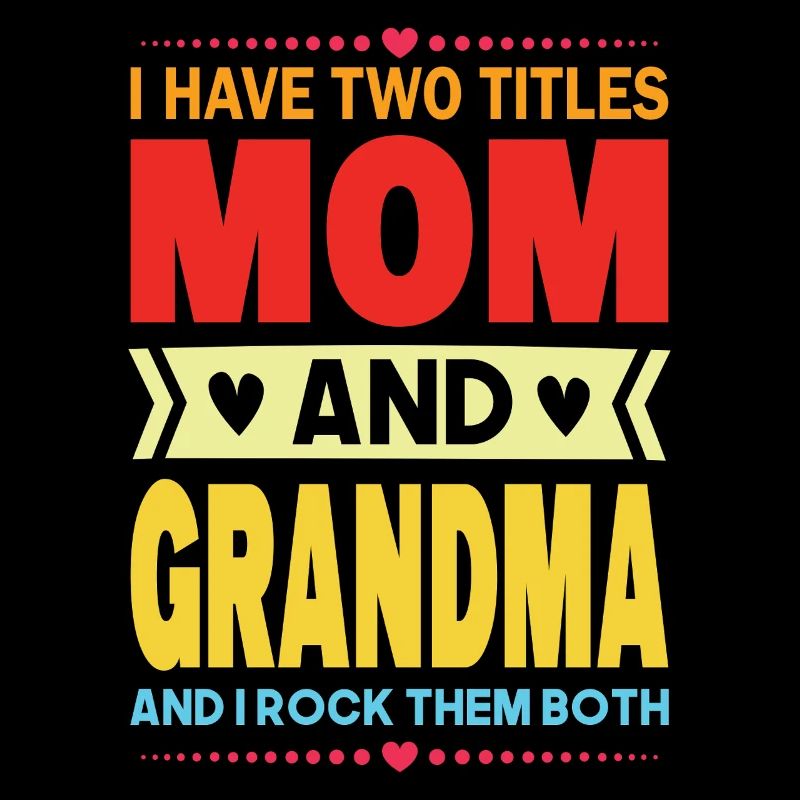 Mama & Oma Lustig Spruch Oma Muttertag 