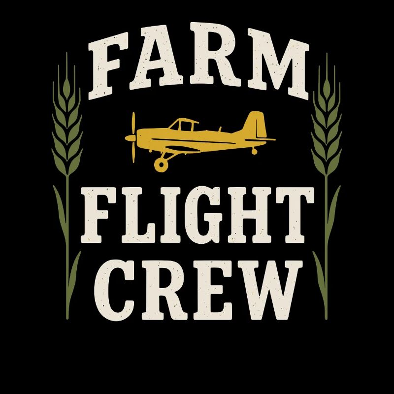 Ländliche Luftfahrt Landwirtschaft Pilotgeschenk
