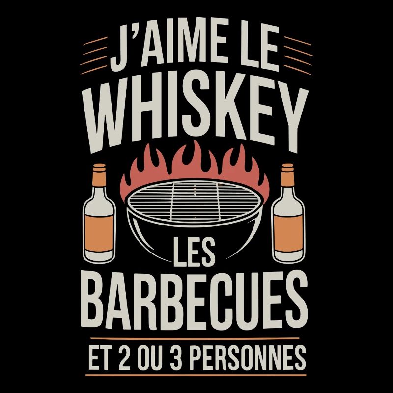 Ich liebe Whiskey, Grillen und ein paar Freunde