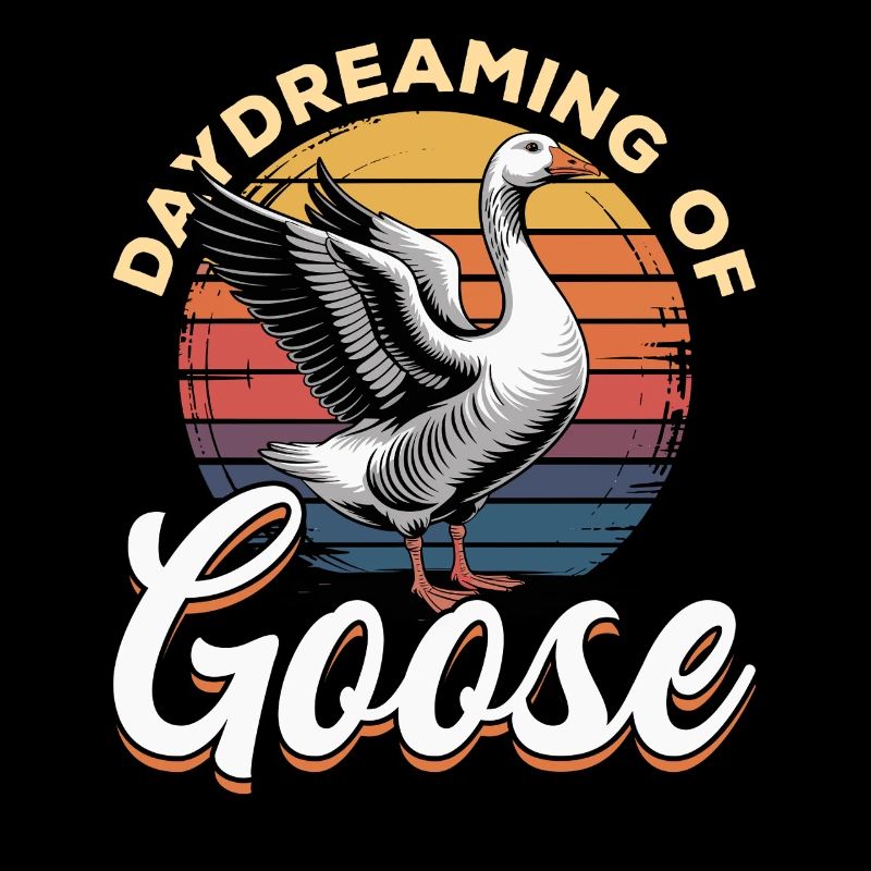 Funny Bird Goose
