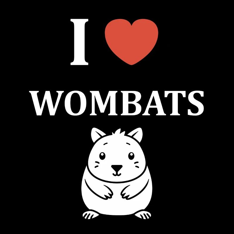 Ich liebe Wombats