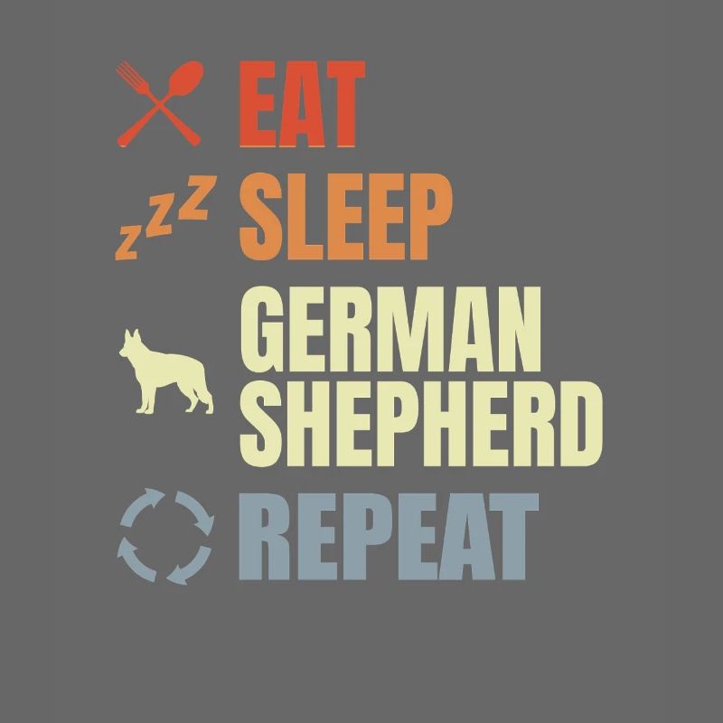 Schäferhund Routine