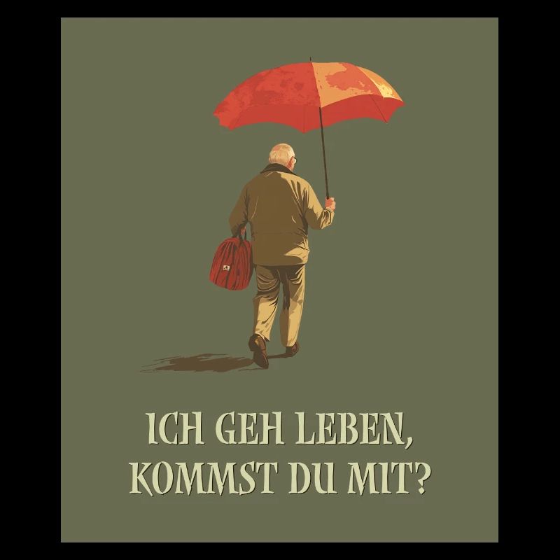 I'm going to live - will you come with me?