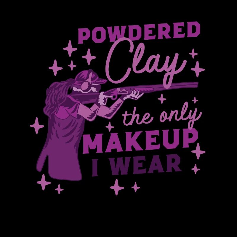 Tontaubenschießen Powdered Clay