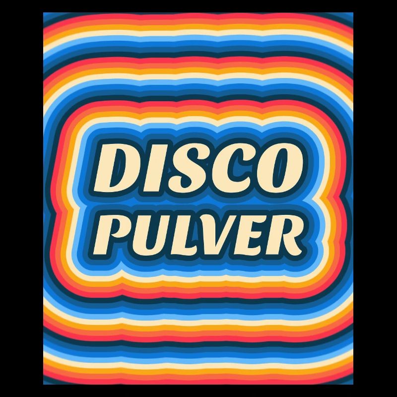Disco Powder Retro Logo