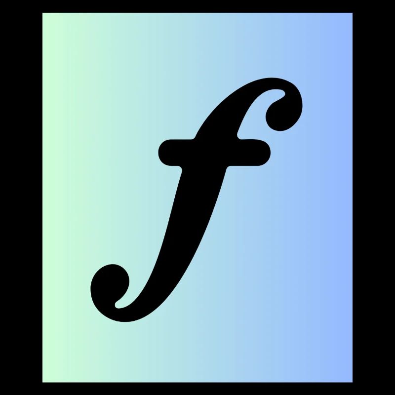 Forte - Zeichen auf Hintergrund Musik