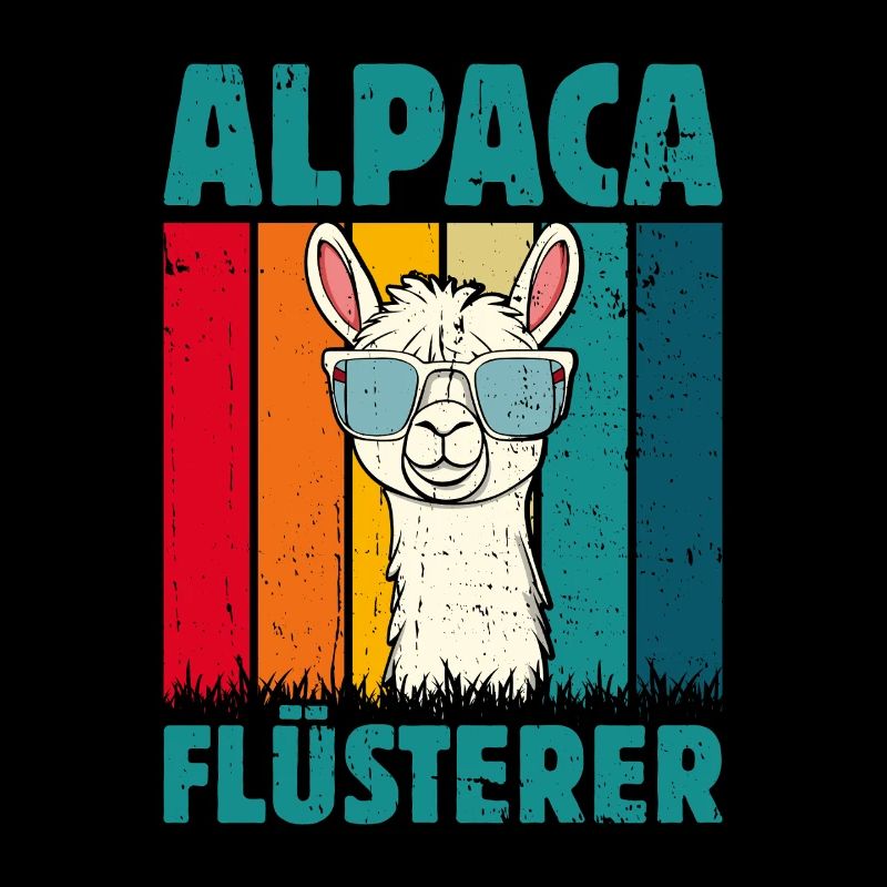 Alpaca Fan ALPACA FLÜSTERER Lama Lustiges