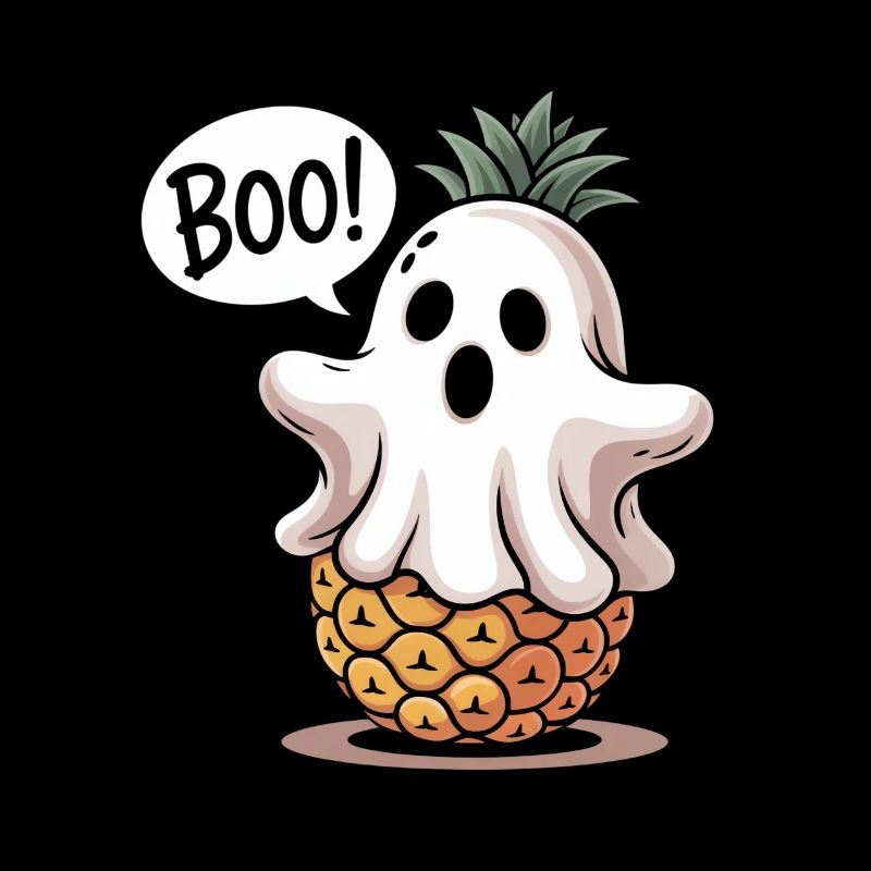 Ananas Geist Halloween