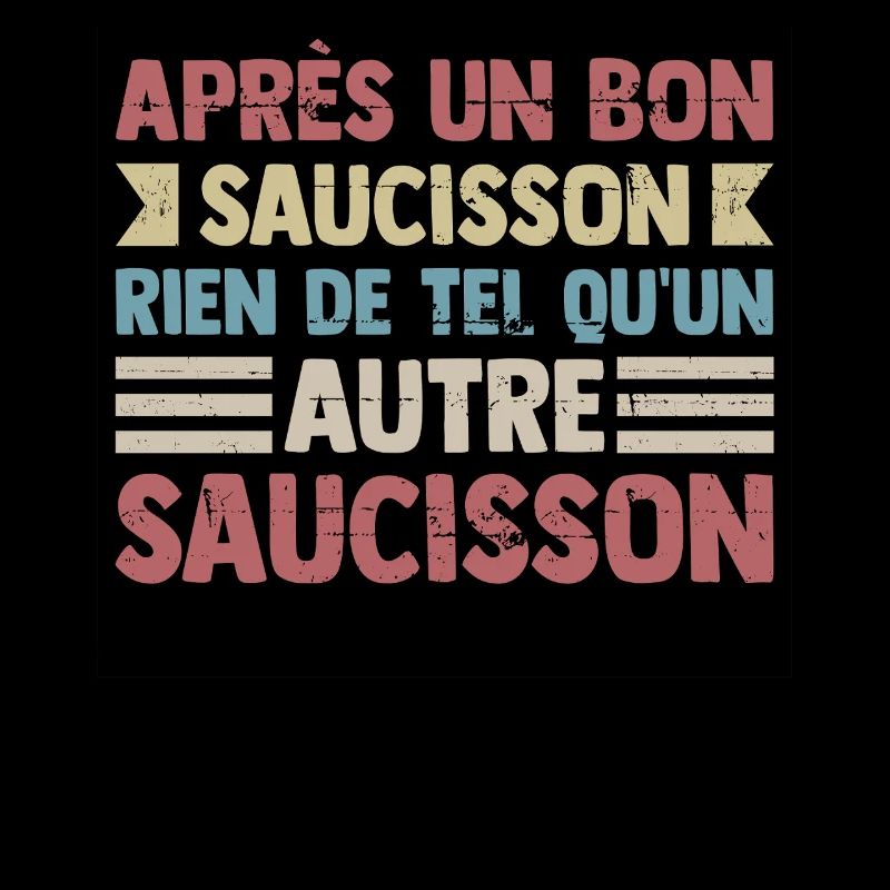 Saucisson Humour Saucisson Apéro Bon Vivant Drôle