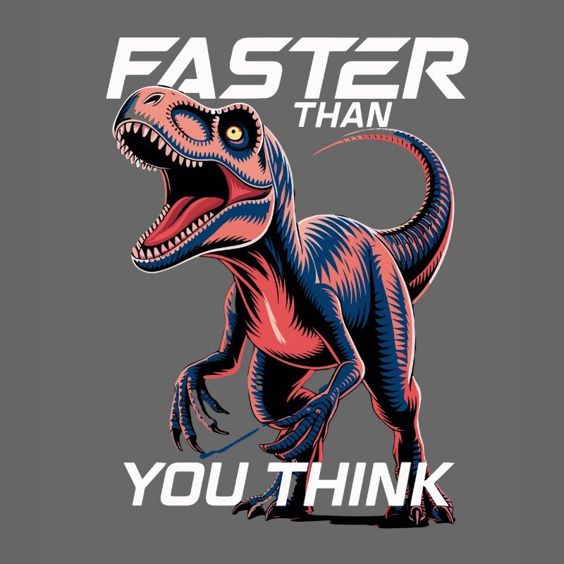 Plus rapide que vous ne le pensez Dinosaur Velociraptor
