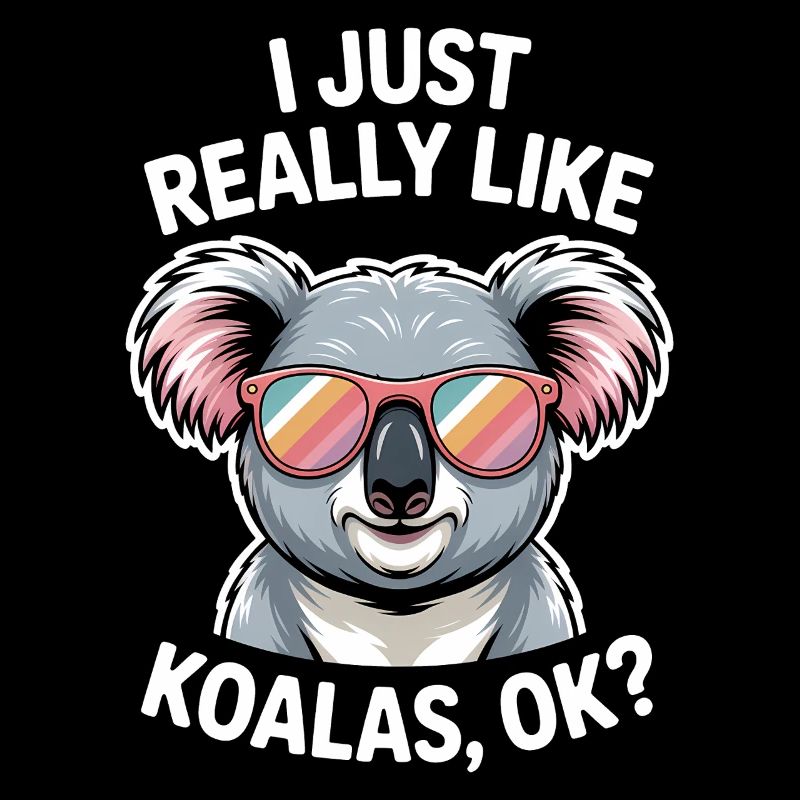 Koala Disant Koalas Drôle Koala Cadeau
