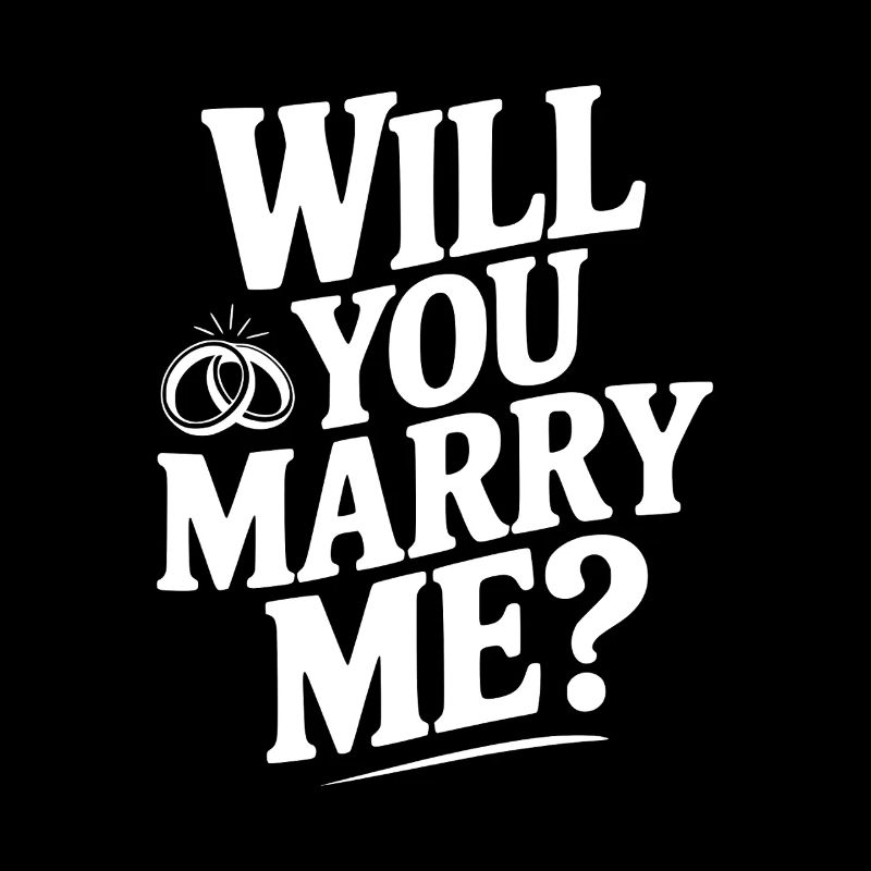 Willst du mich heiraten?
