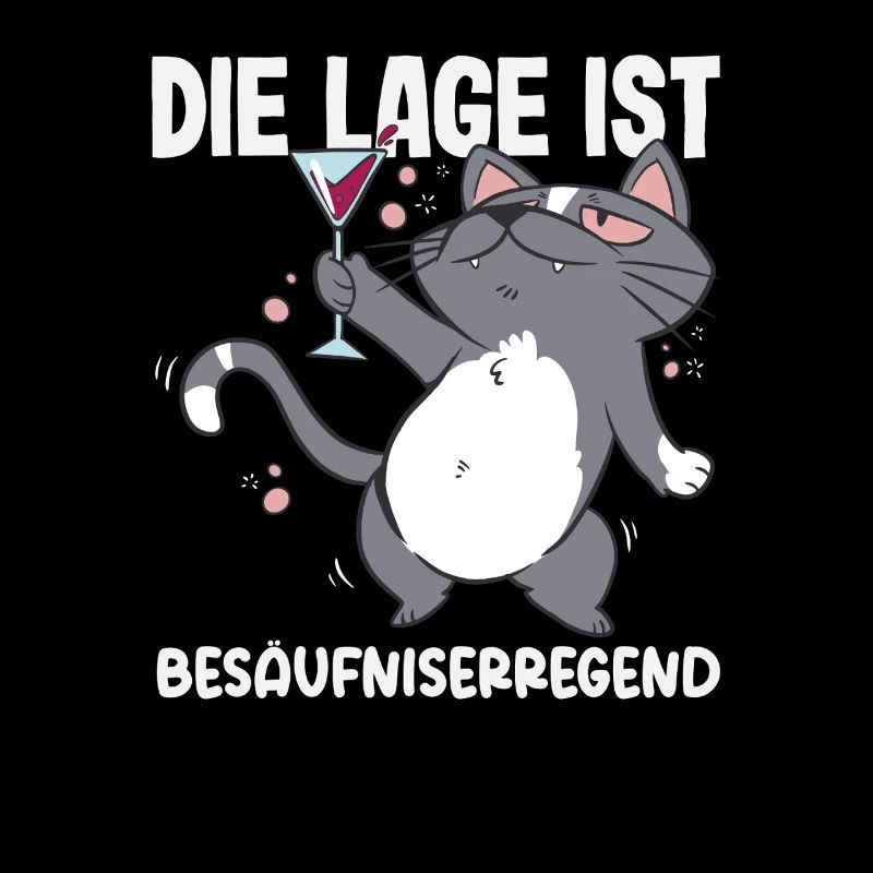 La situation est ivre, chat