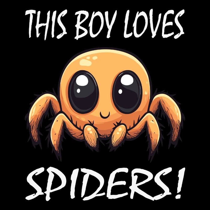 This Boy Loves Spiders