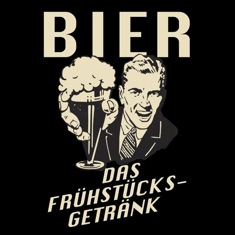 Bier, das Frühstücksgetränk