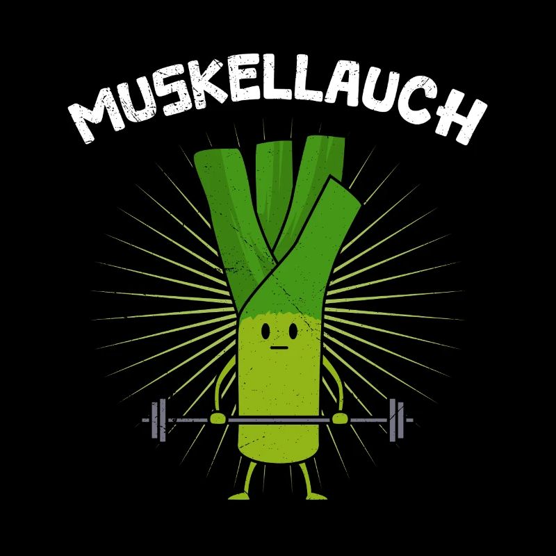 Haltérophile MUSCLE AIL Drôle