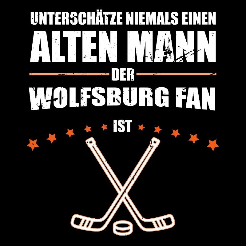 Alter Mann - Wolfsburg Eishockey Fan | Vintage