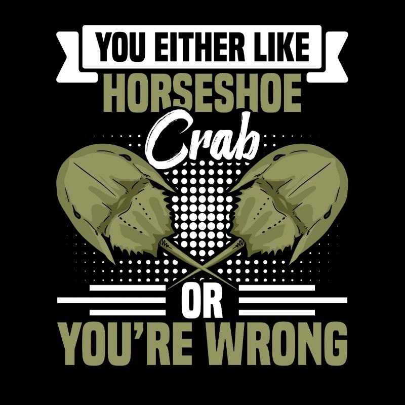 Décoration arthropode en crabe fer à cheval Encycloart