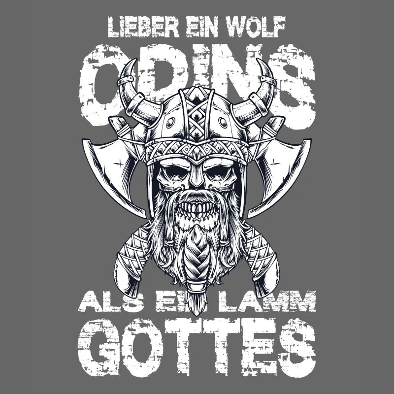 Lieber Ein Wolf Odins Als Ein Lamm Gottes Wikinger