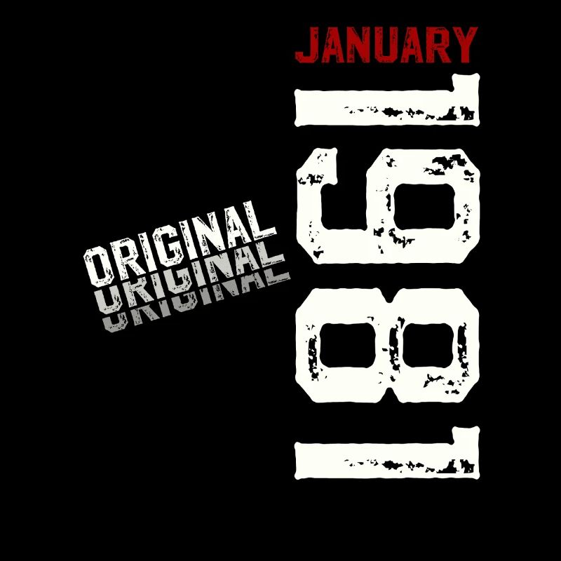45th Birthday Original January 1981