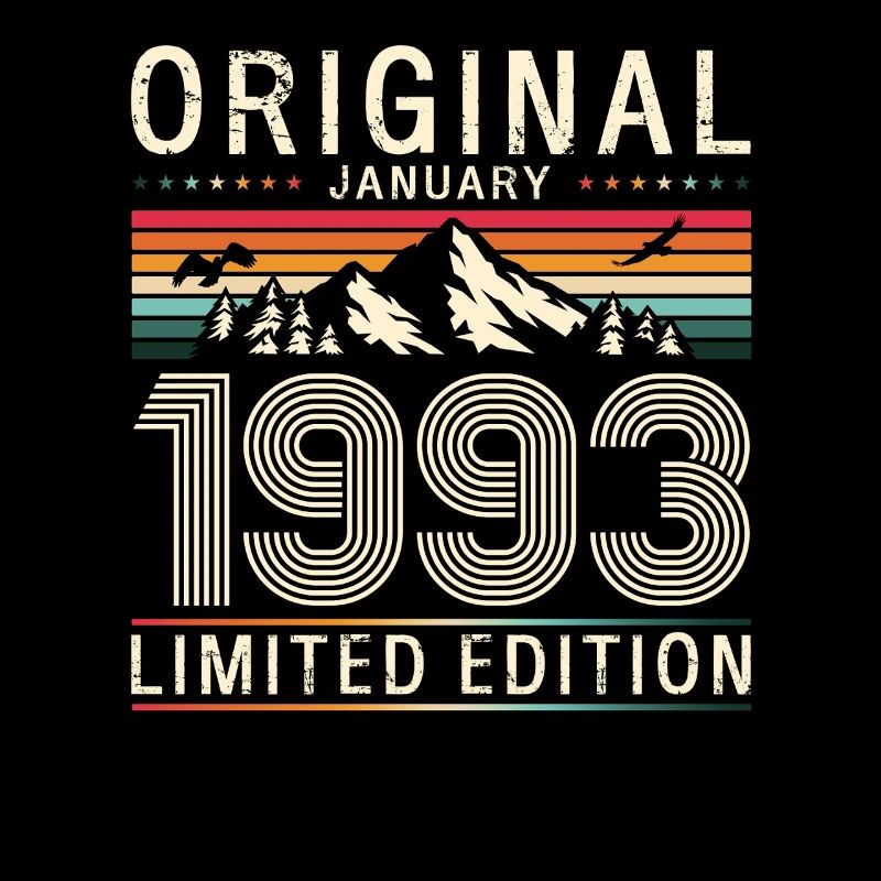 33rd Birthday Original January 1993
