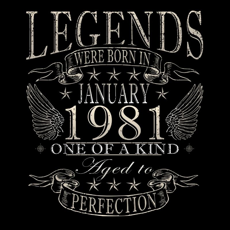 45th Birthday Original January 1981