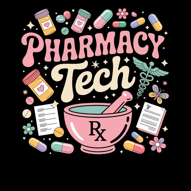 PharmaTech Pharmacy Illustration