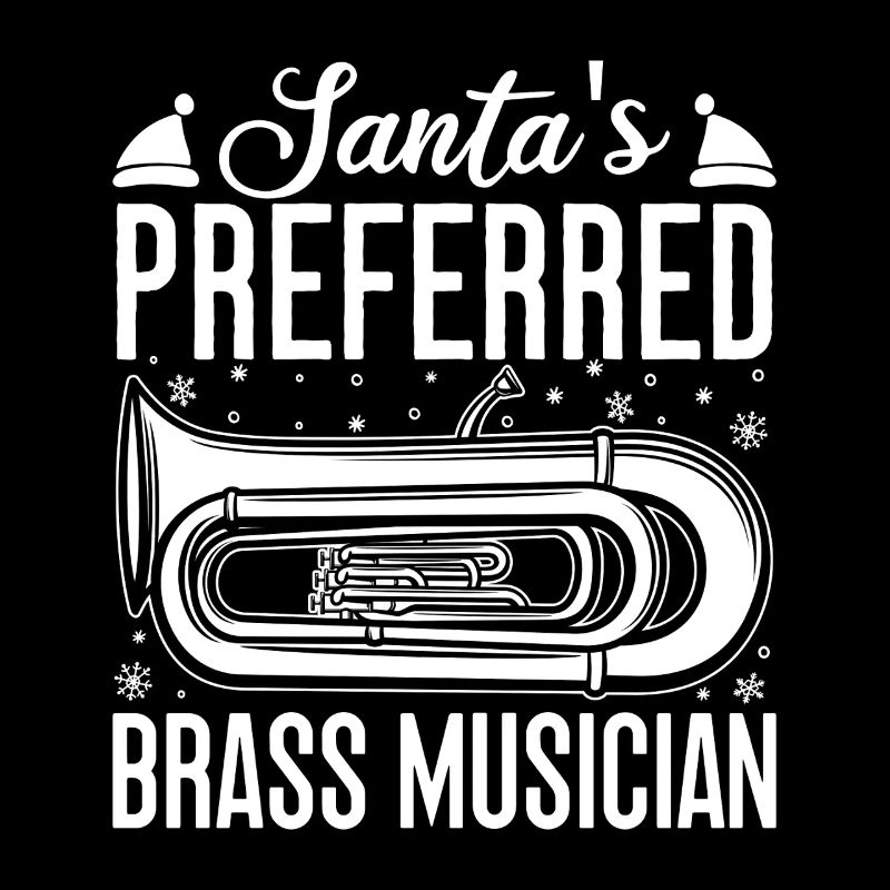 Bariton Player Santa´s Preferred Brass Musician