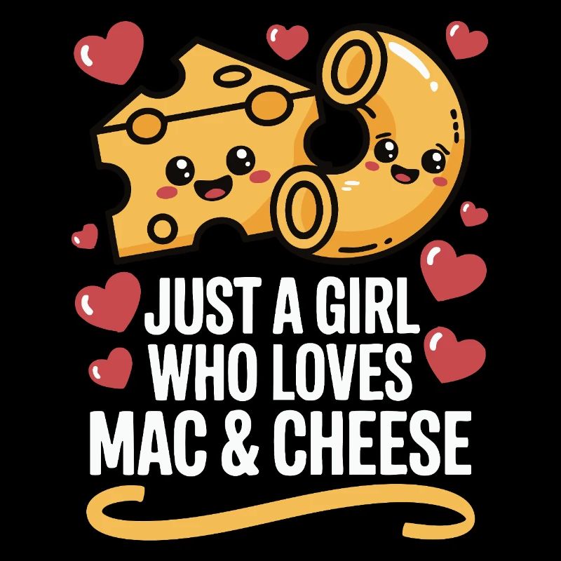 Mac & Cheese Lover - Kawaii Design