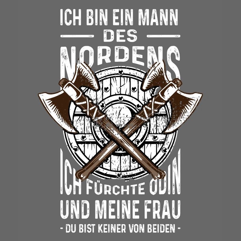 Ich Bin Ein Mann Des Nordens Wikinger Geschenk