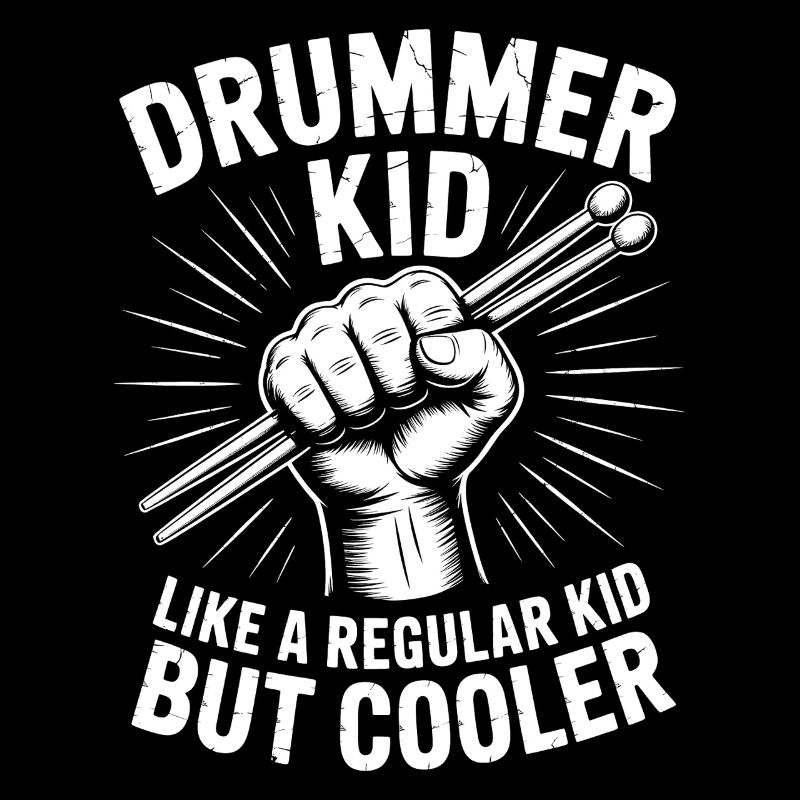 Le batteur dit un cadeau de batteur drôle