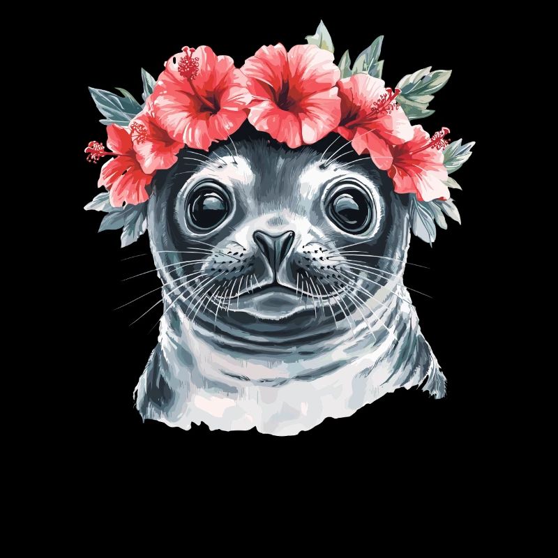Blumenkranz Seehund