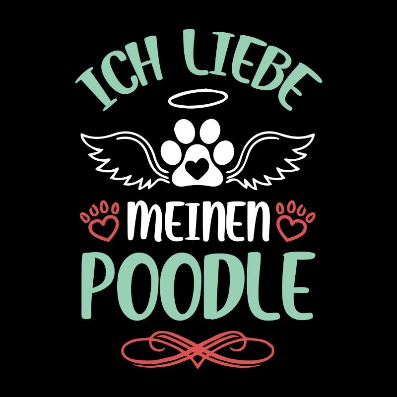 Ich liebe meinen Poodle