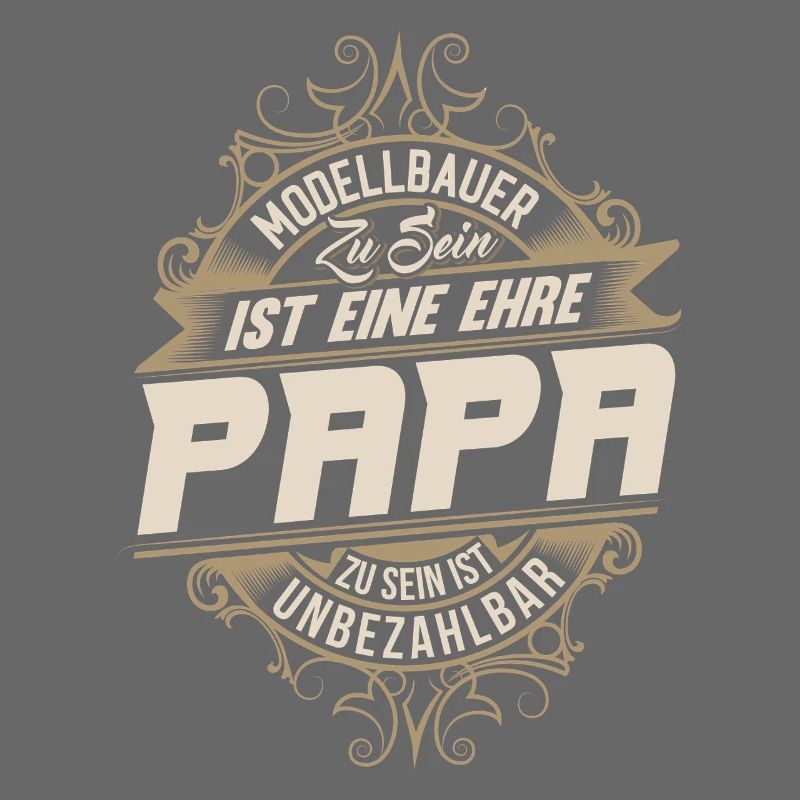 Modellbauer Papa