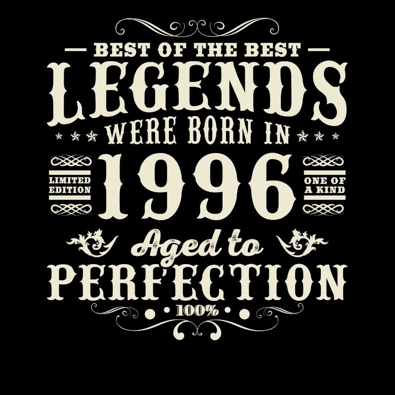 1996 Vintage Retro Geburtstagsgeschenk