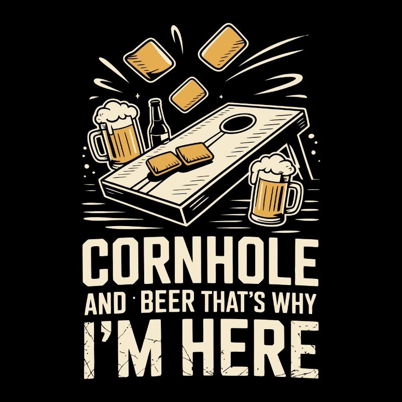 Cornhole And Beer 