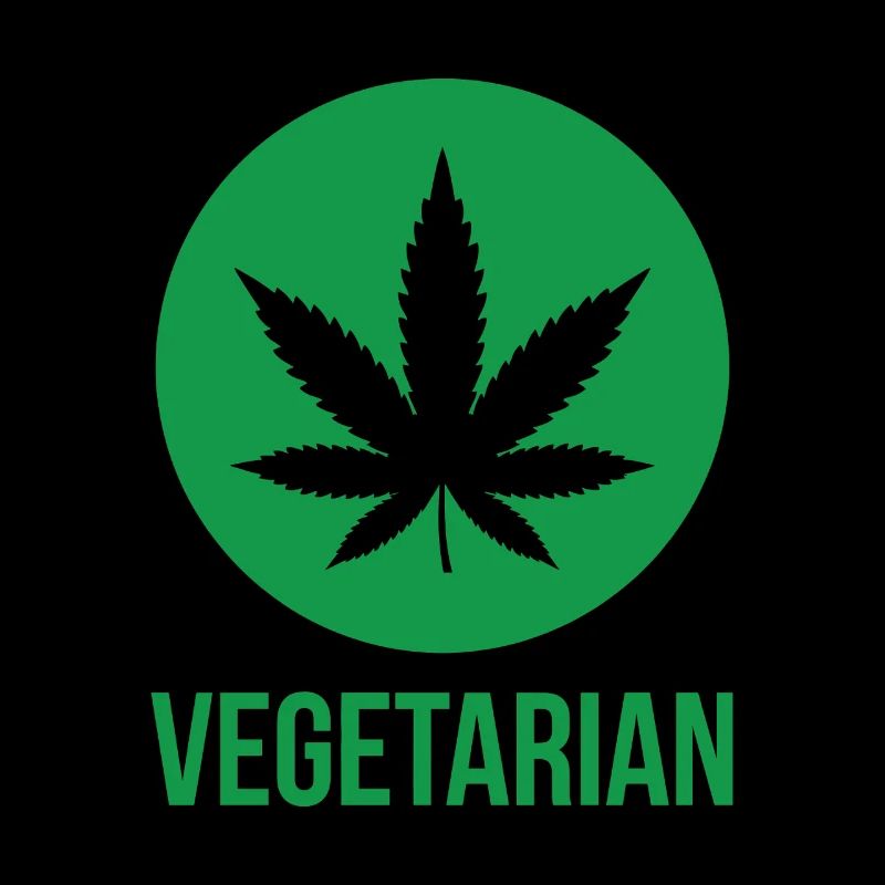 Vegetarian Cannabis – Funny Stoner Design
