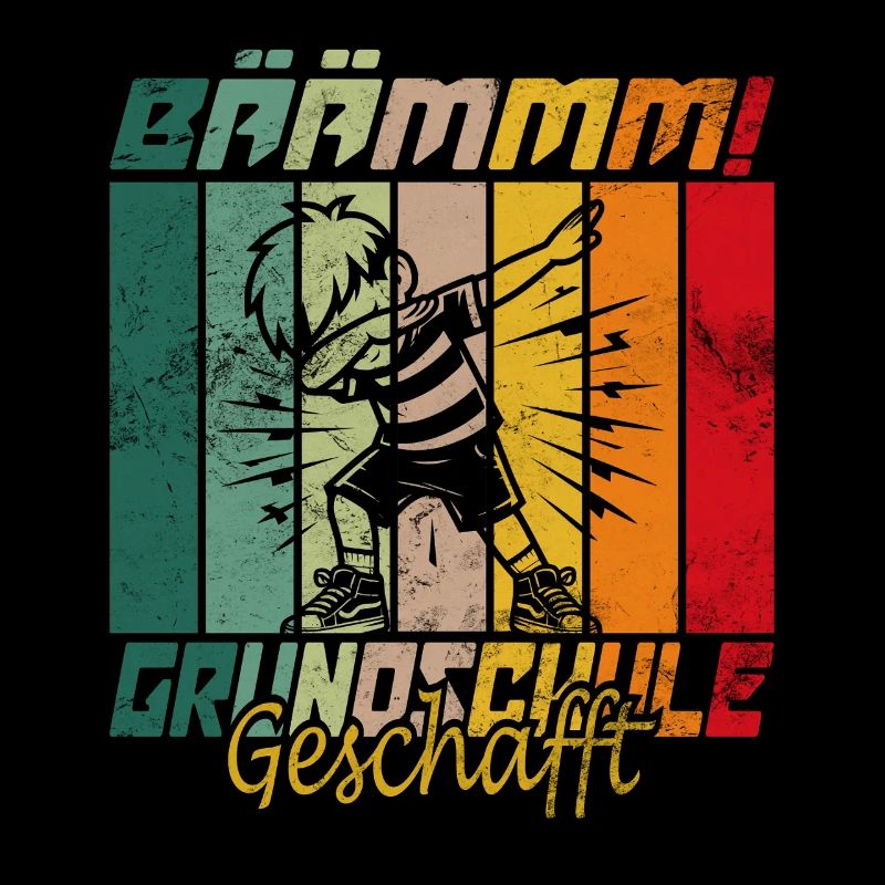 Grundschule geschafft, Schulkind, Geschenkidee