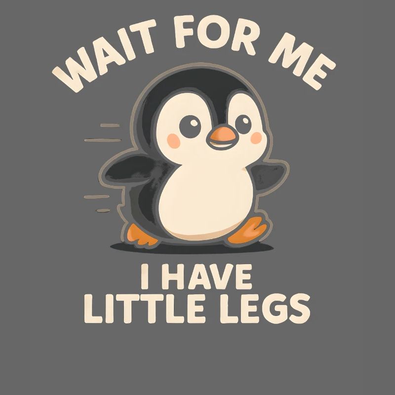 Pinguin Spruch Humor Meme Lustig Geschenkidee