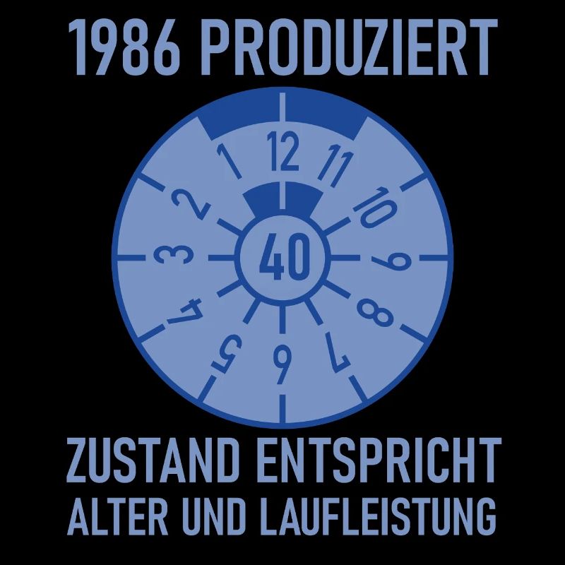 1986 Geboren 40. Geburtstag Auto Tuning