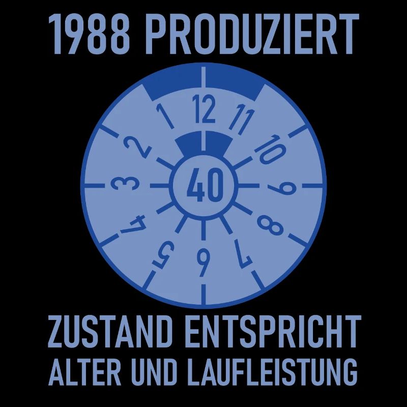 1988 Geboren 40. Geburtstag Auto Tuning