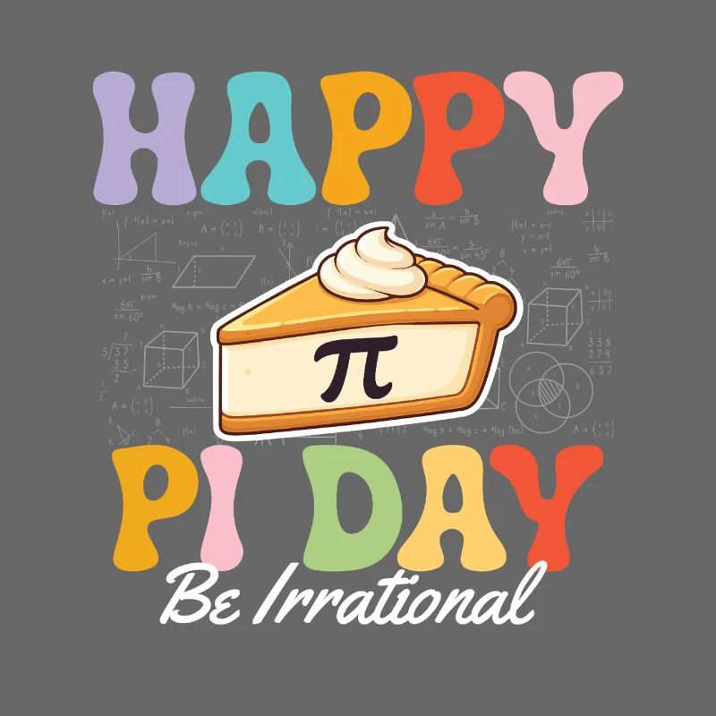 Happy Pi Day Be Irrational Math Nerd Humor